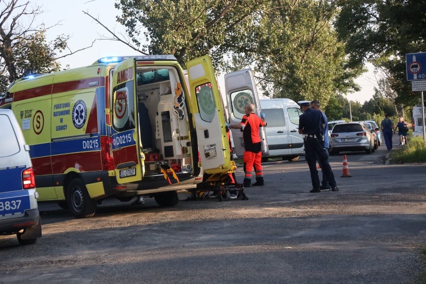 Wypadek na ulicy Koskowickiej w Legnicy, cztery osoby ranne