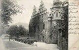 Pałac Czettritzów w Wałbrzychu, obecnie siedziba Akademii Nauk Stosowanych, na starych widokówkach!