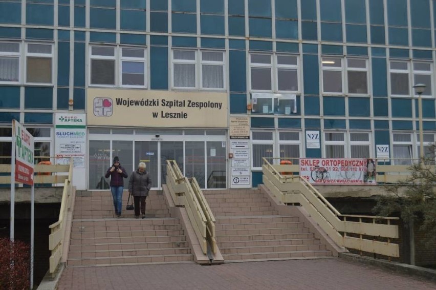 Szpital w Lesznie na niektóre oddziały przyjmuje pacjentów...