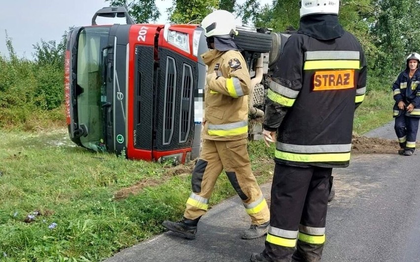 Wypadek na trasie Lubraniec - Izbica Kujawska