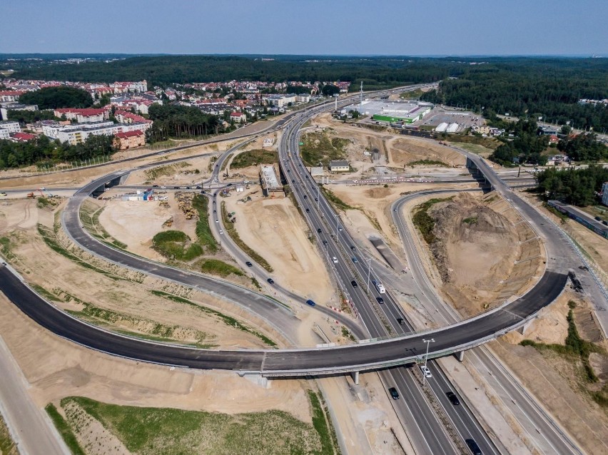 Budowa węzła Wielki Kack Trasy Kaszubskiej w Gdyni jest już...