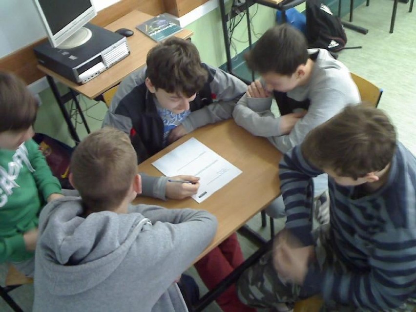 Uczniowie Zespołu Szkół nr 1 w Malborku uczyli się o bezpieczeństwie w internecie