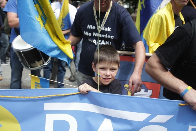 12072014 katowice marsz ras ruch autonomii slaska fot arkadiusz gola / polskapresse