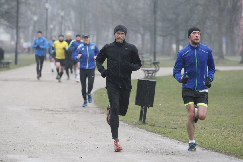 Parkrun Łódź. Bieg w parku Poniatowskiego - 26 marca 2016