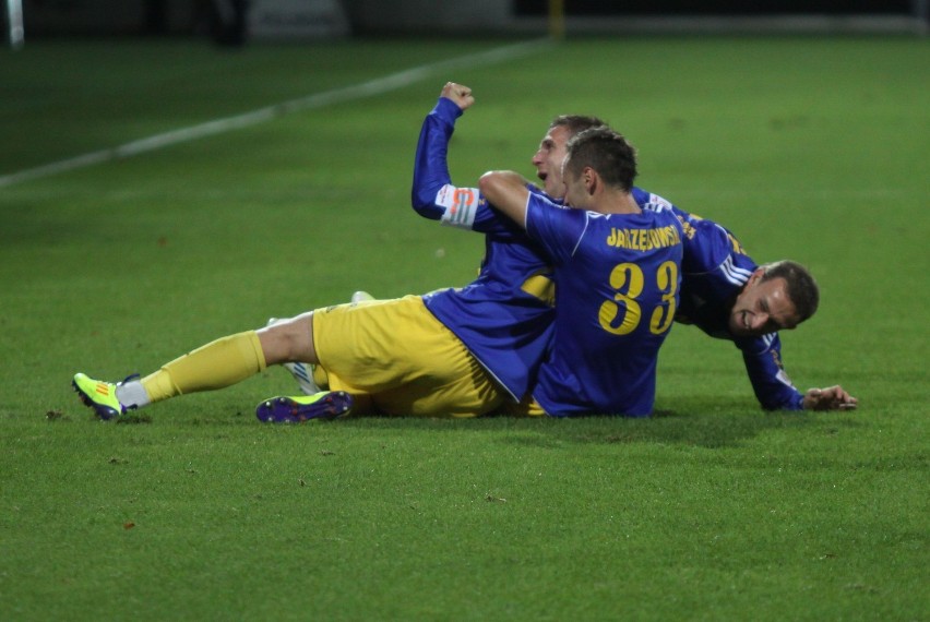 Żółto-niebiescy w ćwierćfinale Pucharu Polski! Arka Gdynia - Polonia Warszawa 3:1