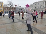 One Billion Rising na rynku w Kielcach. Walentynkowy taniec protest. Zobaczcie zdjęcia