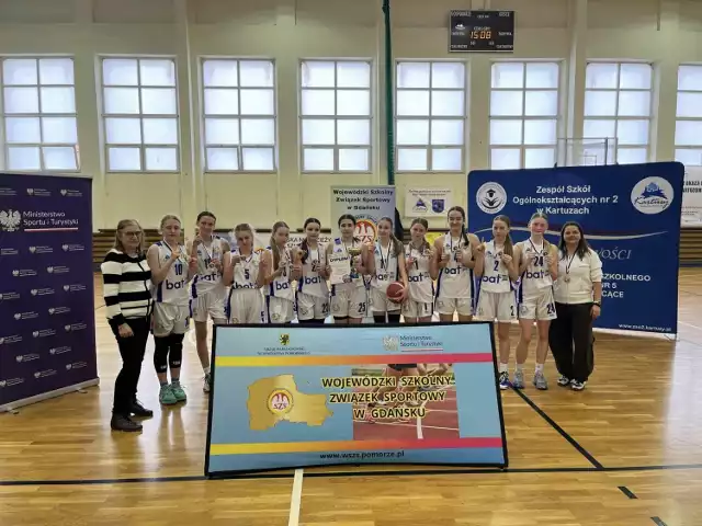 Dziewczyny z Kartuz wystąpią teraz w finale krajowym w Łomży.