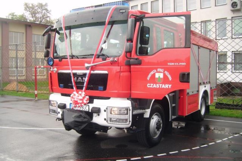 Czastary: Nowy wóz i wyróżnienia dla strażaków
