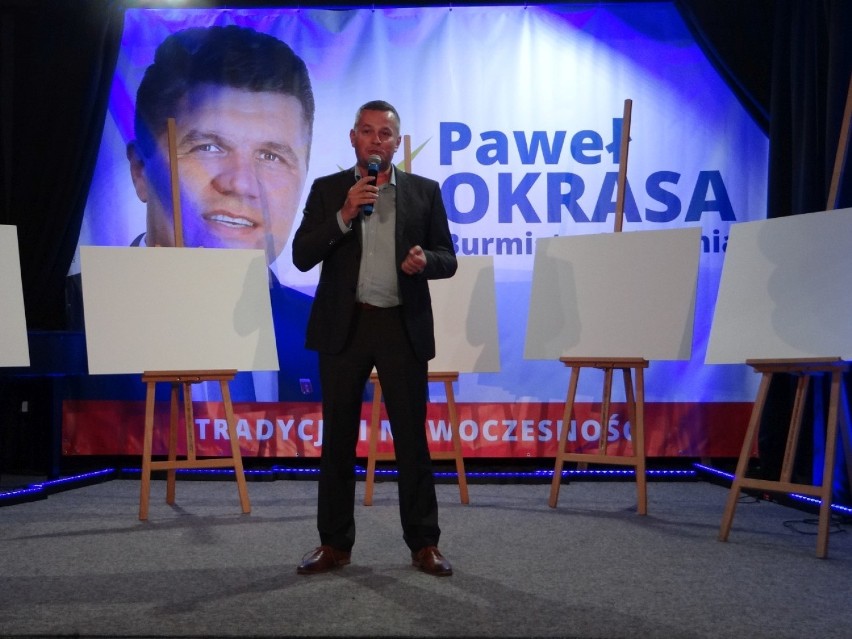 Konwencja wyborcza komitetu burmistrza Wielunia Pawła Okrasy [ZDJĘCIA]