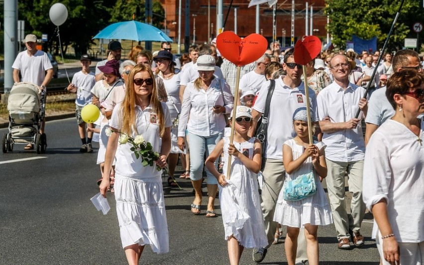 10.06.2018 Gdańsk. Marsz dla  Życia i Rodziny.