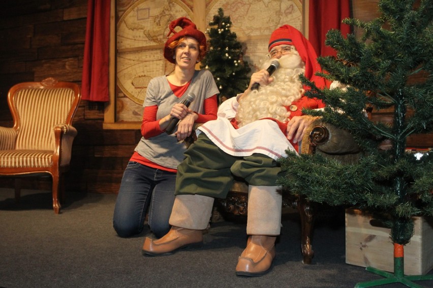 Wizyta Świętego Mikołaja z Laponii w Poznaniu