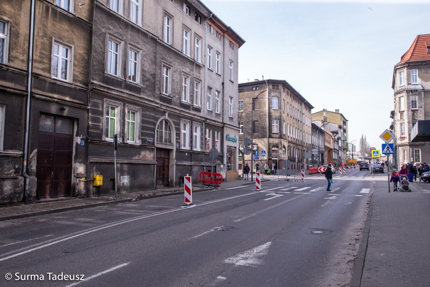 Ulica Konopnickiej rremontowana jest na odcinku od...