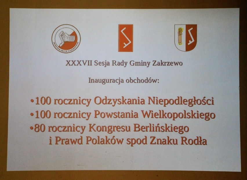 Tytuł "Zasłużony dla Gminy Zakrzewo" dla Alfonsa Tomke