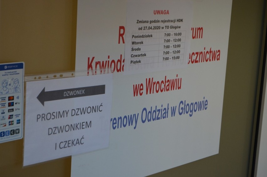 Głogów. Pierwsi ozdrowieńcy oddali osocze krwi. To dwaj młodzi mężczyźni