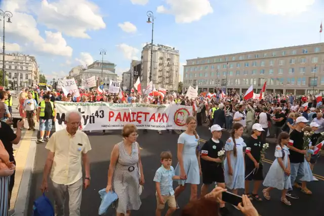We wtorek, 11 lipca br. roku w Warszawie odbył się Marsz Pamięci poświęcony ofiarom rzezi wołyńskiej.
