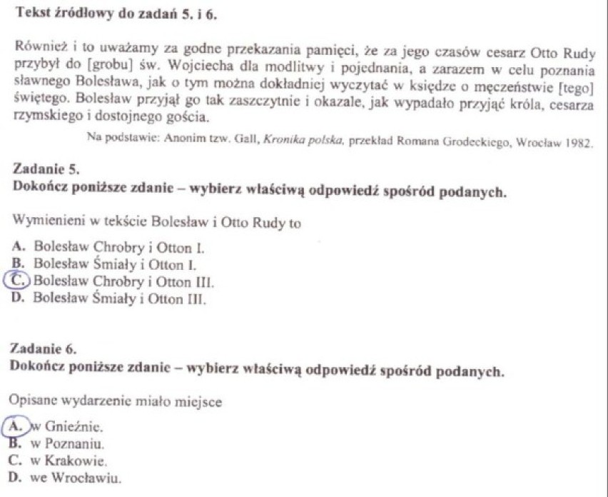 24 kwietnia część humanistyczna (język polski) egzaminu ...