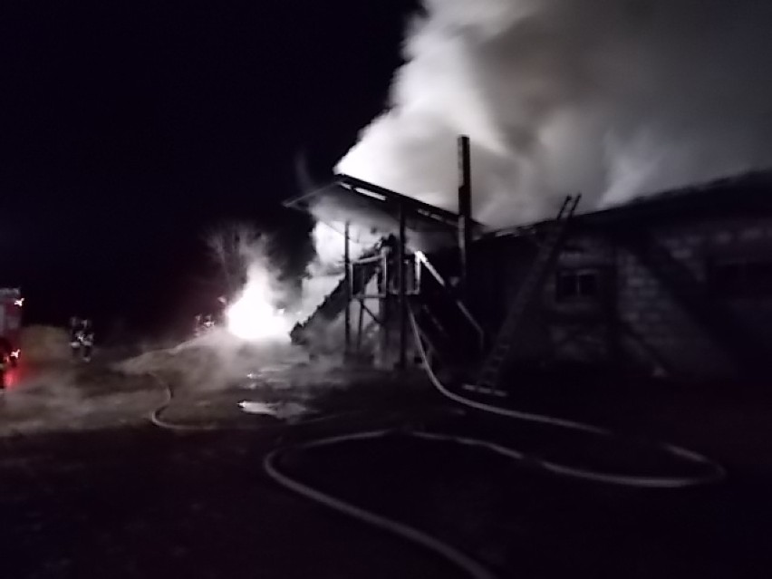 Lipsko Polesie: Spłonęło wyposażenie stolarni i suszarni