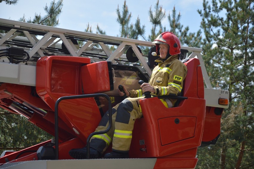 Obchody "Dnia Strażaka" w Komendzie Powiatowej Państwowej Straży Pożarnej w Bełchatowie