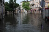 Ulewy nad Brzezinami! Centrum miasta dwa razy pod wodą...