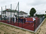 Nowe boisko wielofunkcyjne powstało przy szkole w Lisowie