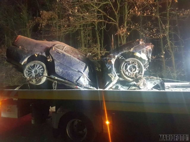 Wypadek pomiędzy Korfantowem a Niesiebędowicami w powiecie nyskim.