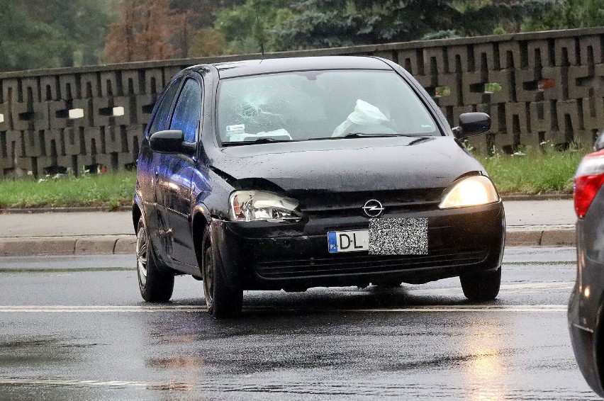 Wypadek na ulicy Wrocławskiej w Legnicy, kobieta ukarana mandatem