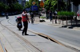 Kraków. Szyna na ul. Kościuszki znów "wyskoczyła". Tramwaje nie dojeżdżały do Salwatora [ZDJĘCIA]