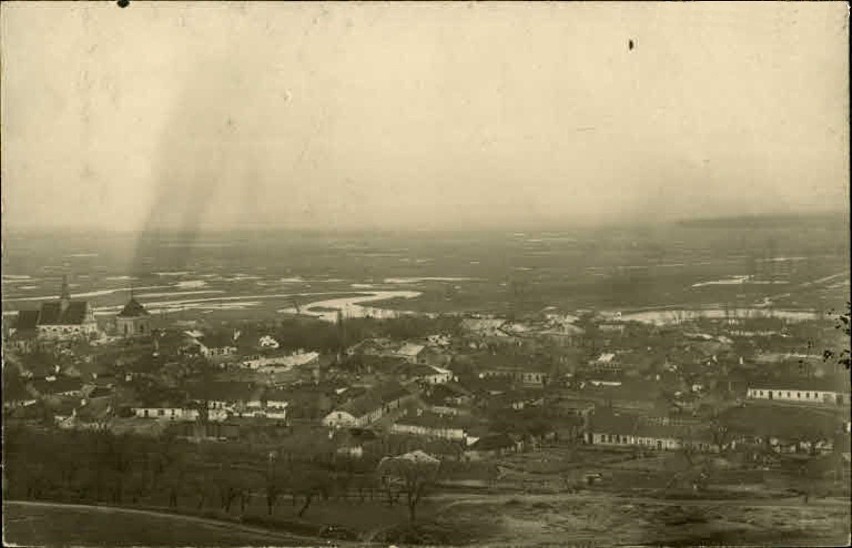 3 kwietnia 1916 rok, Panorama Pińczowa.