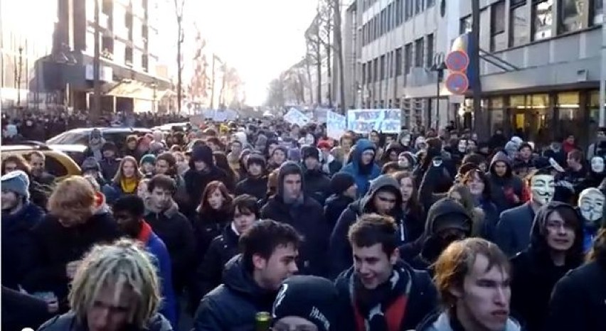 W sobotę 11 lutego protesty przeciwko ACTA odbyły się na...