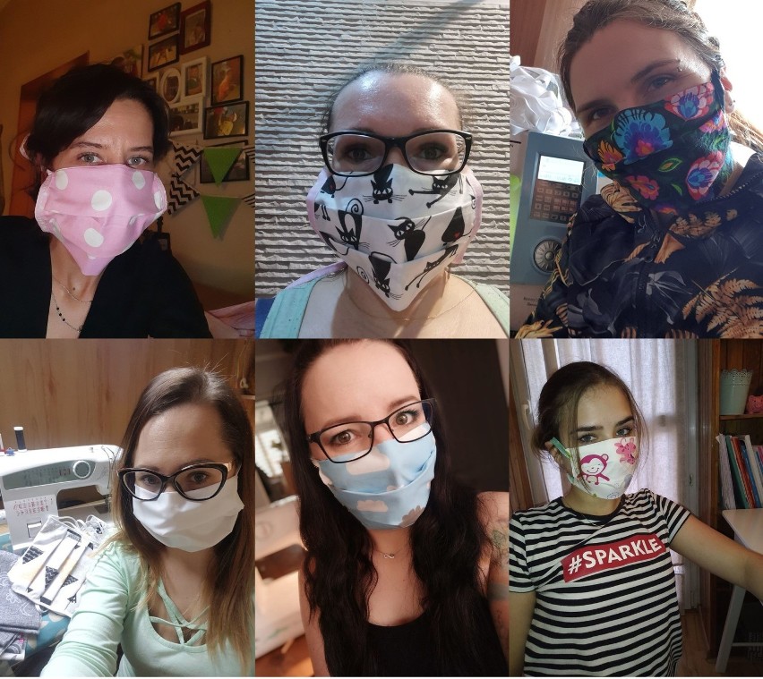Pomagają szpitalowi w Chrzanowie. Szyją maski dla medyków [ZDJĘCIA]