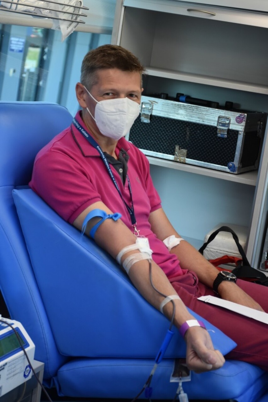 Policja w Kaliszu zaprosiła na akcję krwiodawstwa