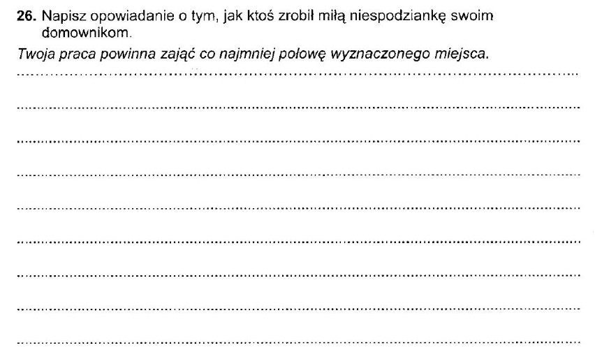 3 kwietnia 2012 test szóstoklasisty CKE. Sprawdźcie wyniki,...