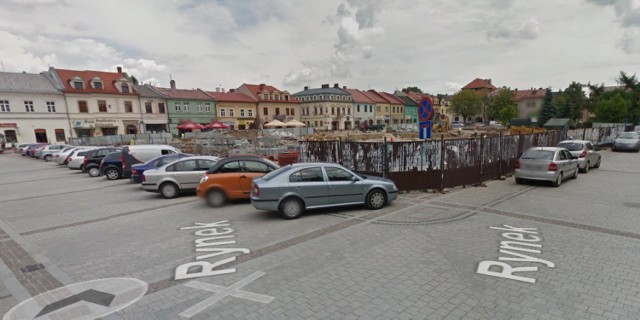 Olkusz w Google Street View