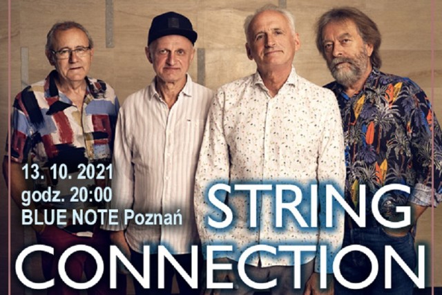 Skład zespołu String Connection (od lewej): Krzysztof Przybyłowicz - perkusja, Andrzej Olejniczak - saksofon, Krzesimir Dębski - skrzypce, instrumenty klawiszowe, Krzysztof Ścierański - gitara basowa.