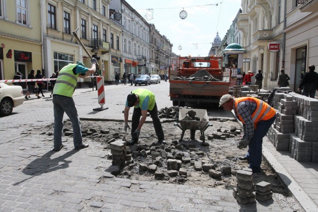 Rozpoczyna się remont ulicy Piotrkowskiej.