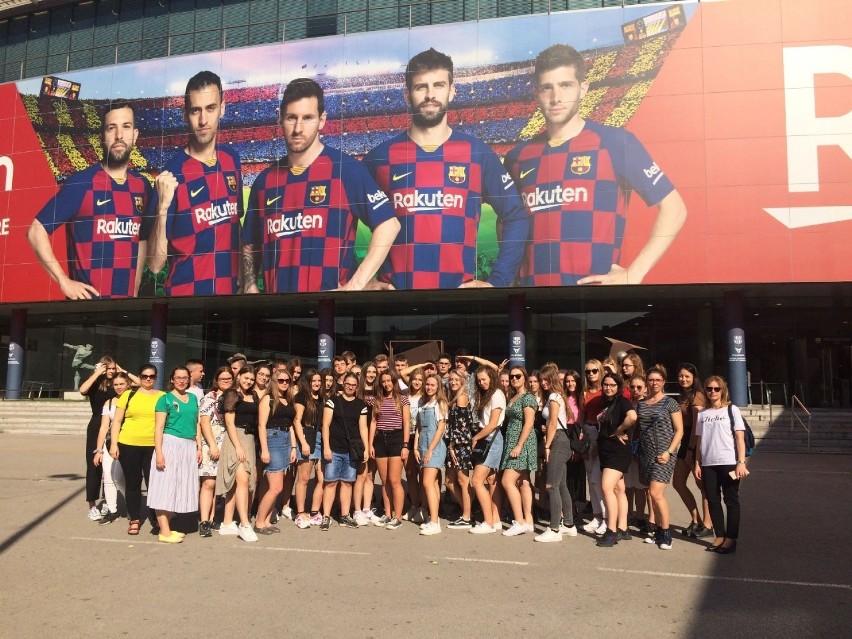 Wolsztyn: uczniowie liceum ogólnokształcącego zwiedzili Katalonię