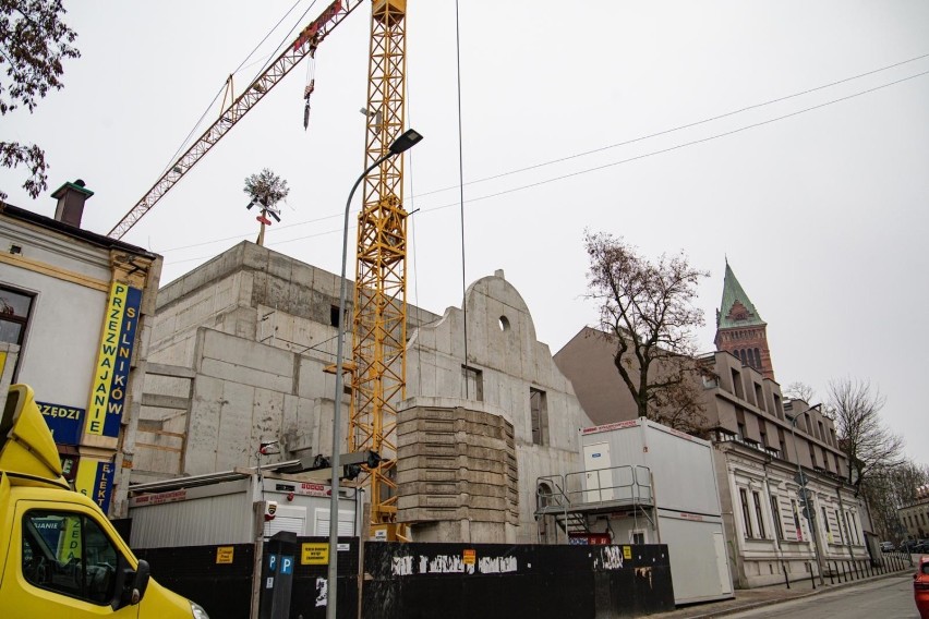 Na budynku, w którym swoją siedzibę będzie miał Teatr KTO...