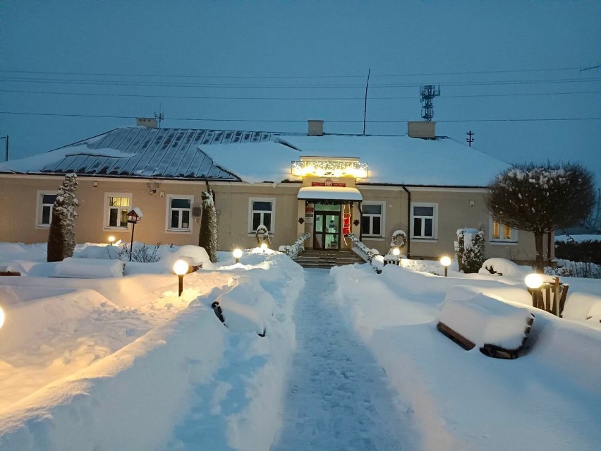 Tak malowniczo wygląda zima w gminie Leśniowice. Zobacz zdjęcia
