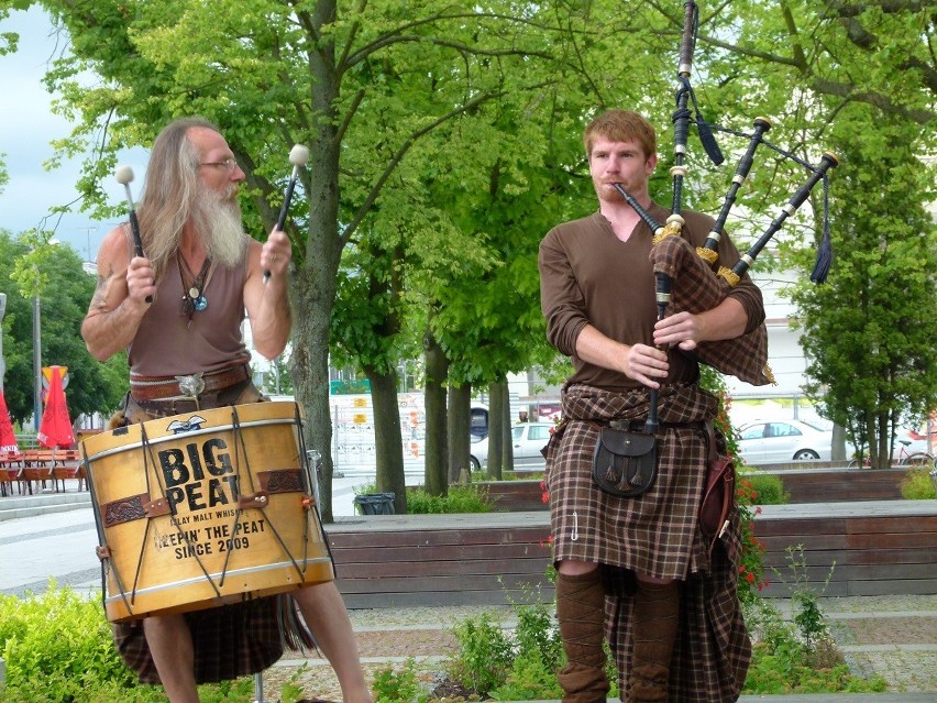 Clanadonia wystąpiła w Bełchatowie. Szkoci zagrali na placu Narutowicza