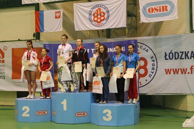 Marta Małyszko i Aleksandra Paprzycka zdobyły brązowy krążek podczas Ogólnopolskiej Olimpiady Młodzieży w Piotrkowie Trybunalskim