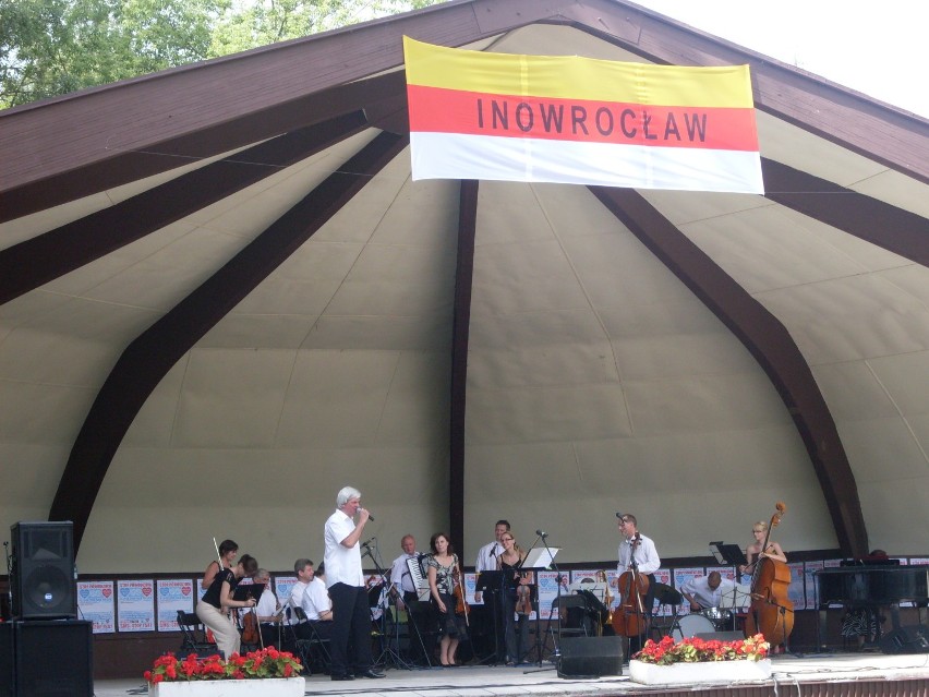 Koncert  Inowrocławskiej Orkiesrty Promenadowej w ramach WOŚP