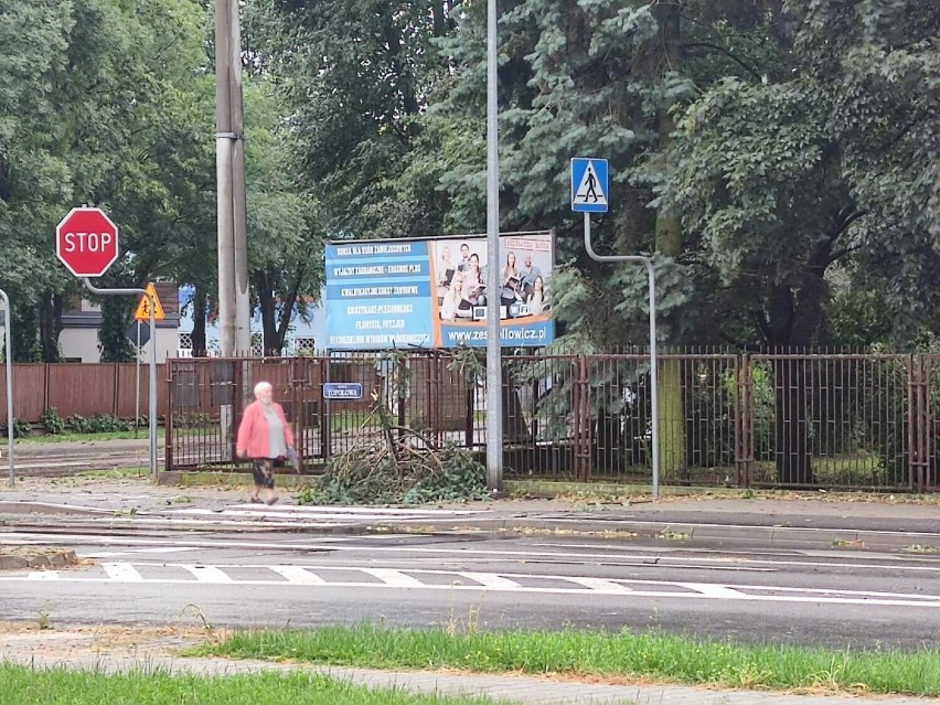 Nawałnica siała spustoszenia w Łowiczu i powiecie łowickim