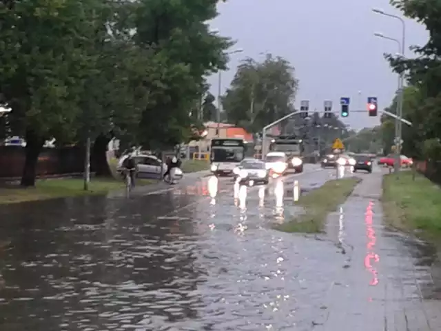 Ulewa w Chełmie