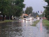 Ulewa w Chełmie. Zdjęcia czytelników