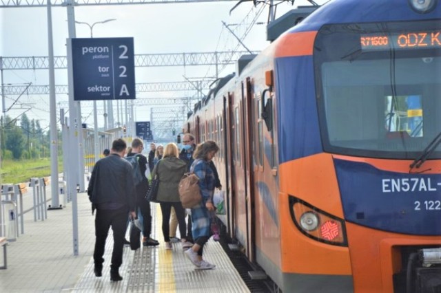 Kolej podsumowała przebudowę trasy Łódź Kaliska – Zduńska Wola