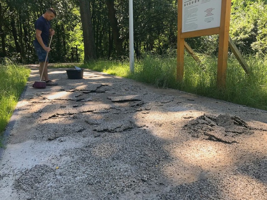 Tężnia w kompleksie rekreacyjnym Rzęsa