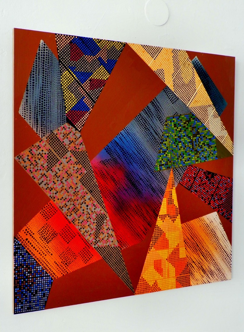 Wystawa malarstwa abstrakcyjnego Kolorownik w Zamku