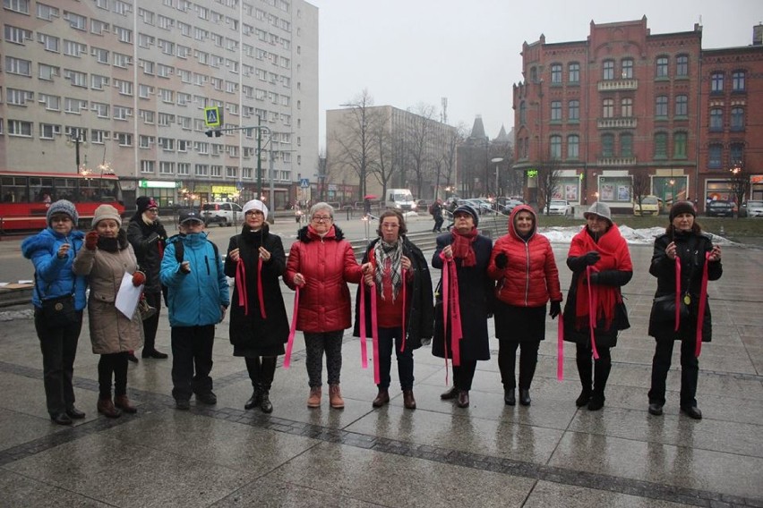 Przeciwko przemocy, czyli One Billion Rising w Rudzie Śląskiej. ZDJĘCIA
