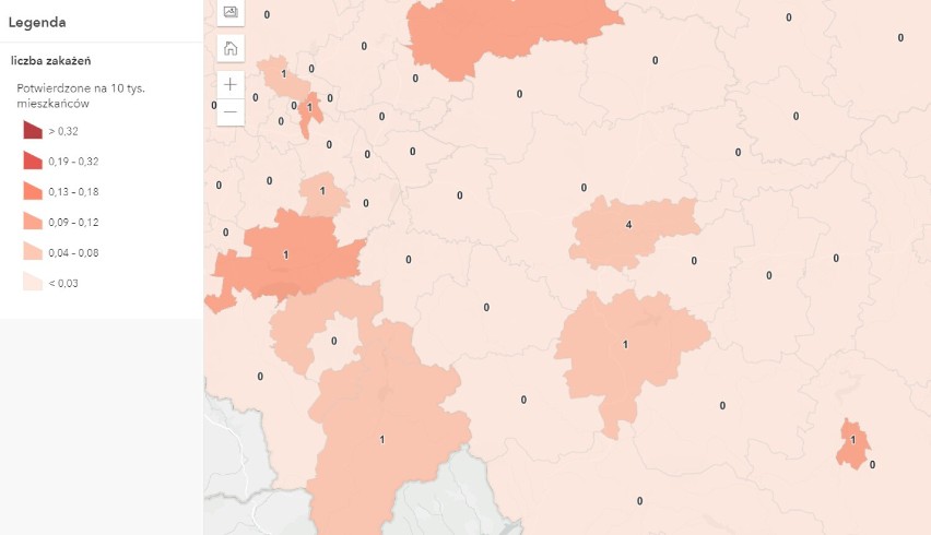 Chrzanów, Oświęcim, Wadowice, Olkusz. Nie ma nowych przypadków zakażenia koronawirusem 