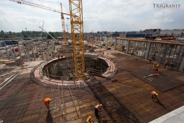 Do końca roku ma powstać cała bryła centrum handlowego Poznań ...